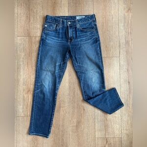AG Adriano Goldschmied The Ex-Boyfriend Slim Jeans 25R Medium Wash Stretch